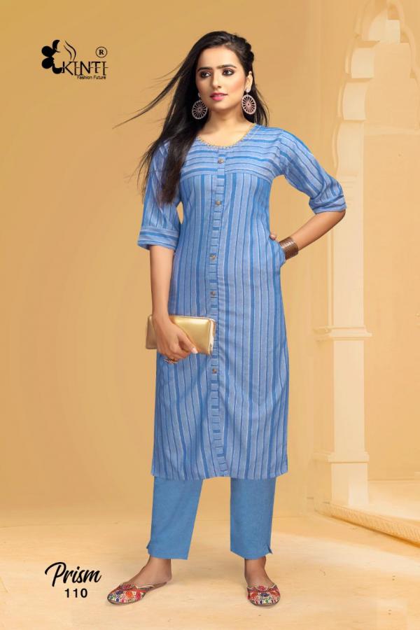 Kinti Prism Designer Handloom Kurti With Bottom 